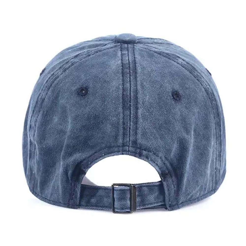 Denim Vintage wash Adjustable Baseball cap - Picture 6 of 6